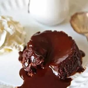 Molten Nutella Cake