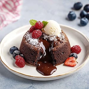 Molten chocolaty Cacke