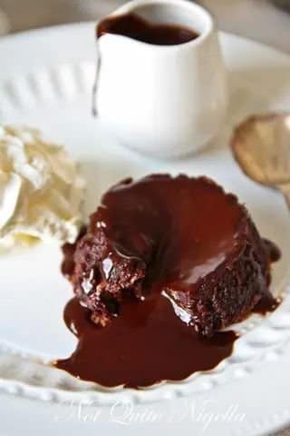 Molten Nutella Cake